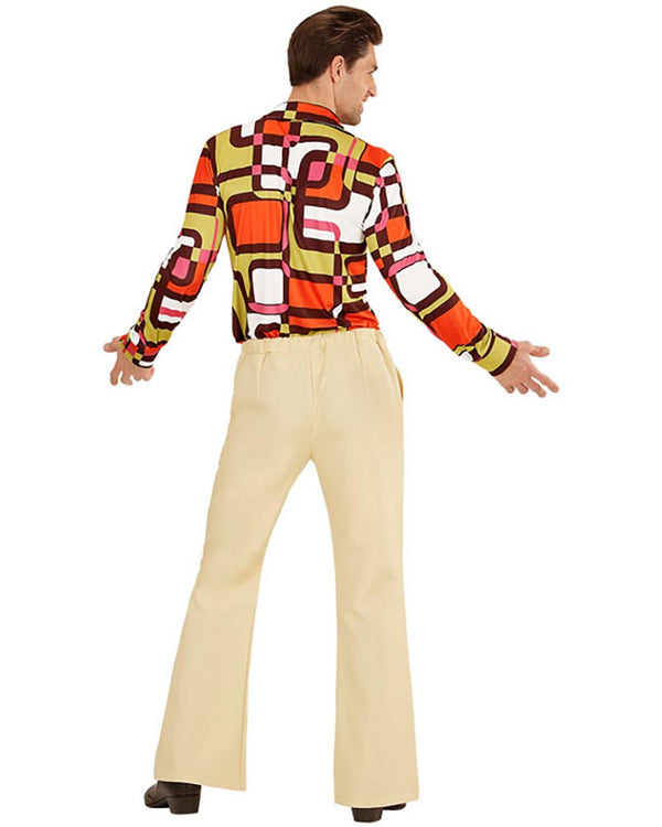 70s Groovy Beige Mens Pants