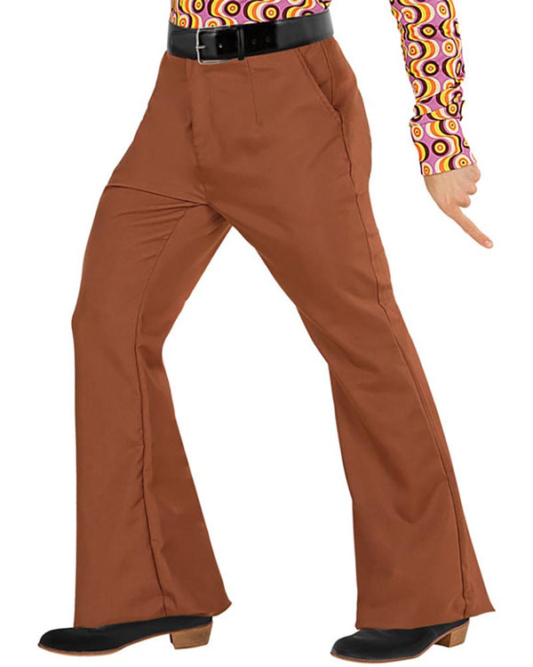 70s Groovy Brown Mens Pants