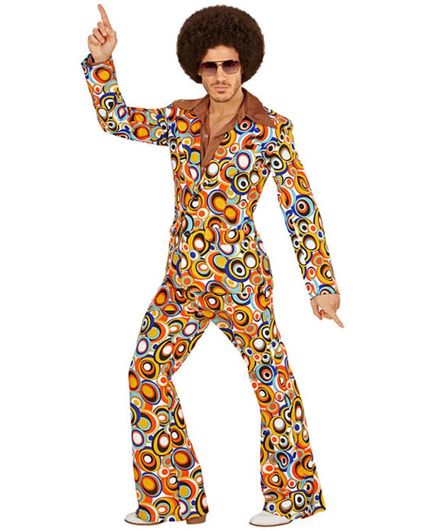 70s Groovy Bubbles Mens Suit