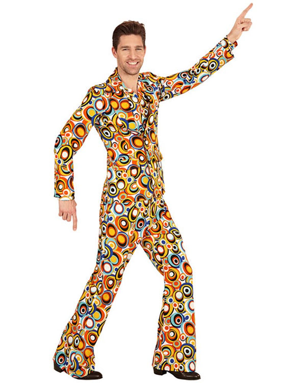 70s Groovy Bubbles Mens Suit