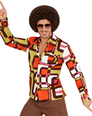 70s Groovy Tubes Mens Shirt