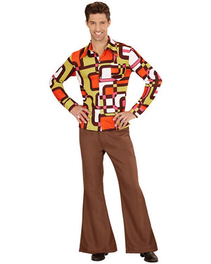 70s Groovy Tubes Mens Shirt