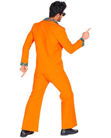 70s Orange Disco Mens Costume