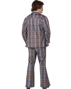70s Plaid Stallion Leisure Suit Mens Costume