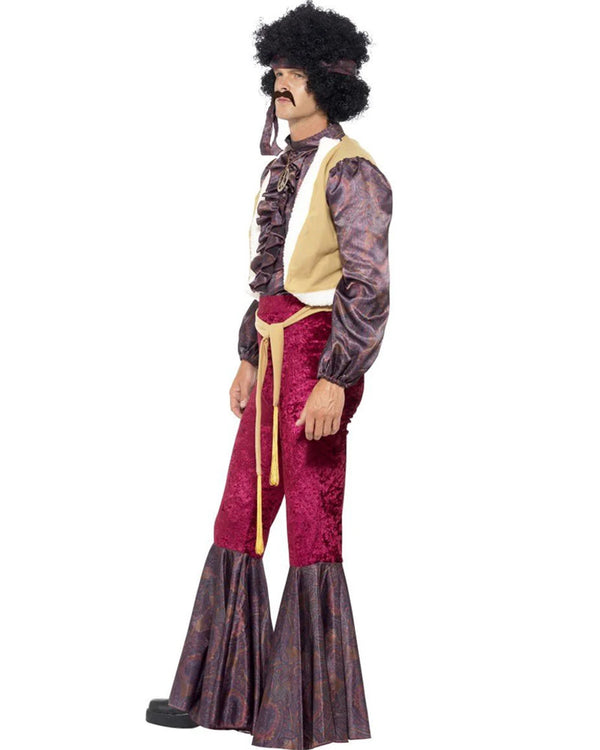 70s Psychedelic Rocker Mens Costume