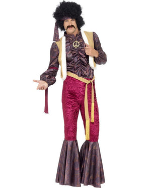 70s Psychedelic Rocker Mens Costume