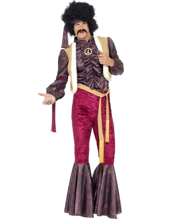 70s Psychedelic Rocker Mens Costume