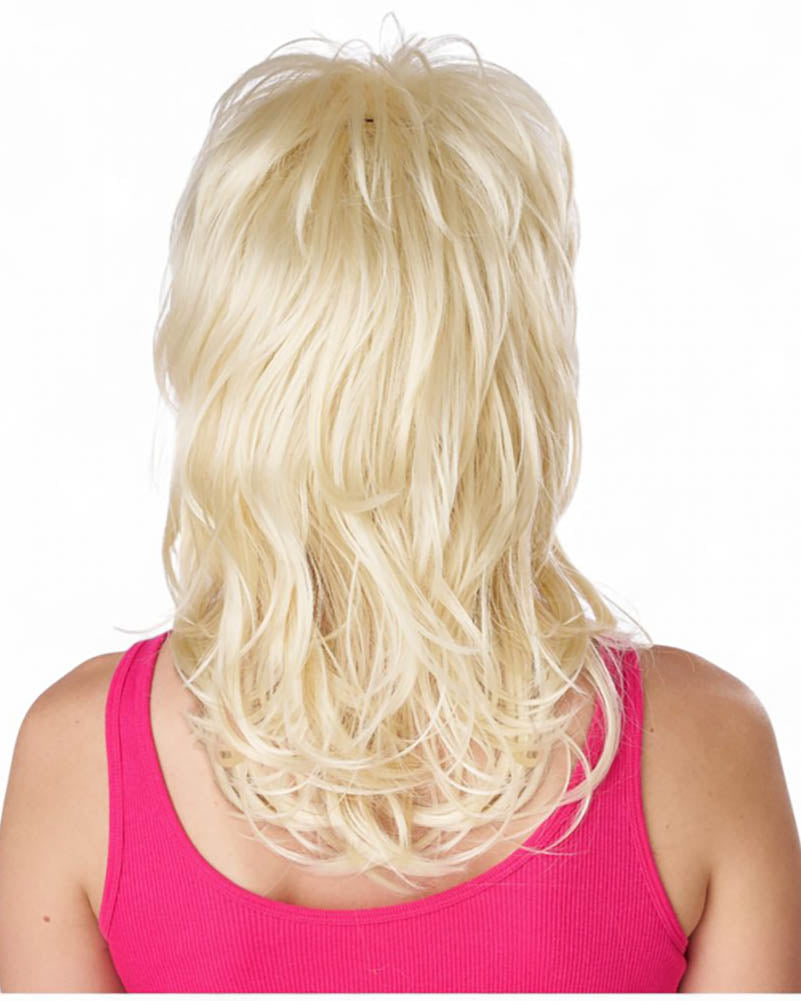 70s Shaggy Chic Short Blonde Wig