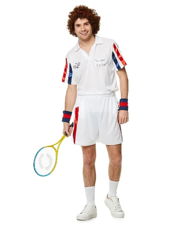 80s Tennis Player Mens Costume