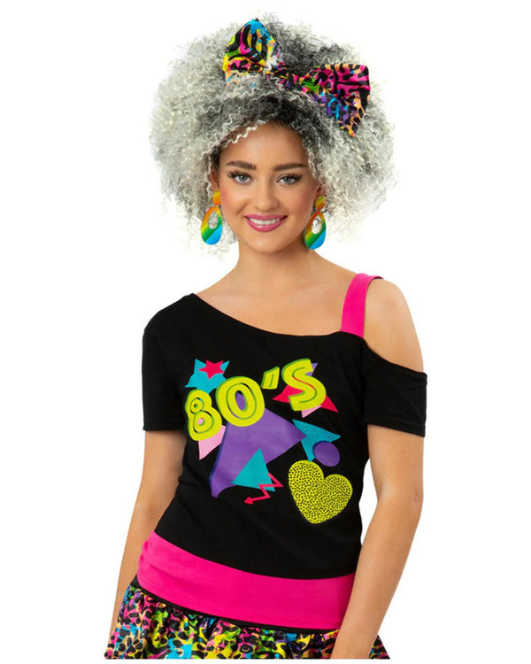 80s Abstract Womens T Shirt