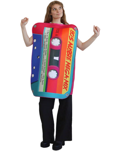 80s Aussie Cassette Tape Adult Costume