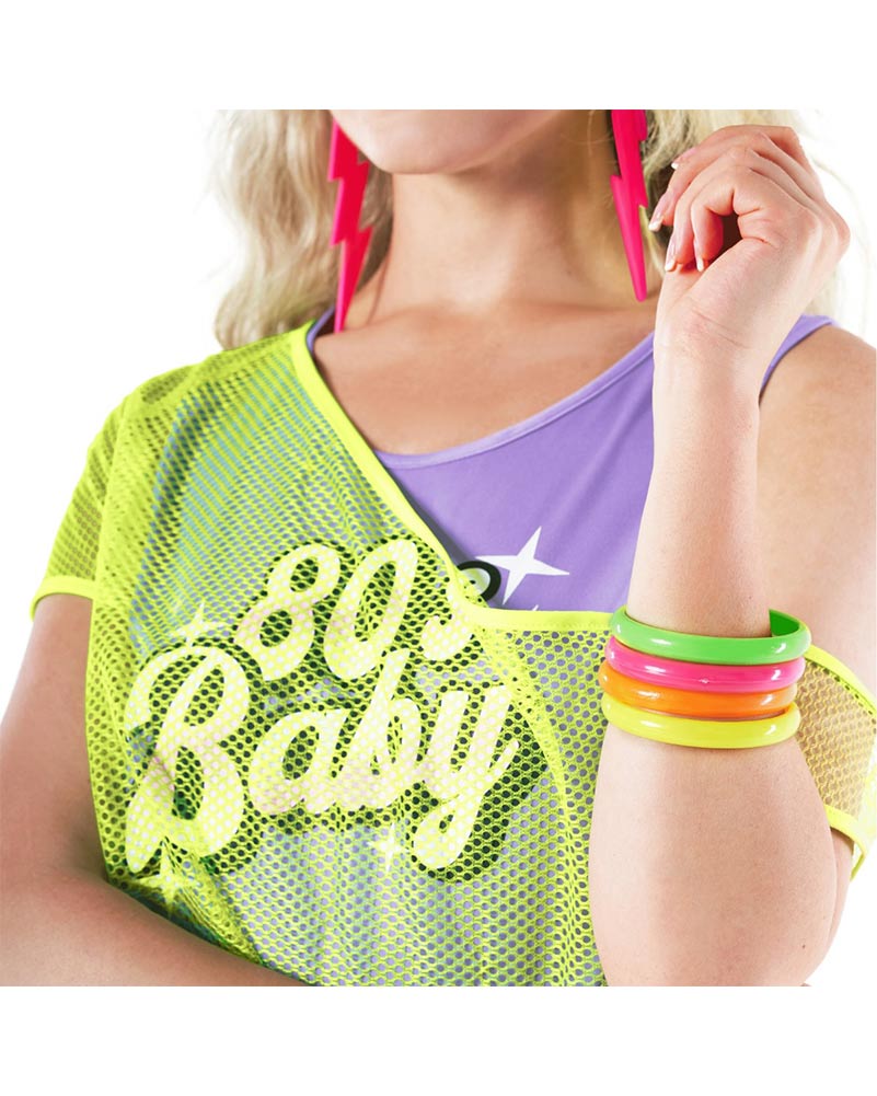 80s Baby Bright Tutu Womens Costume