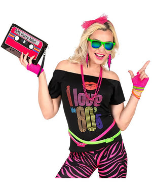 80s Cassette Tape Purse