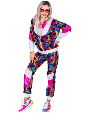 80s Disco Shell Suit Adults Costume