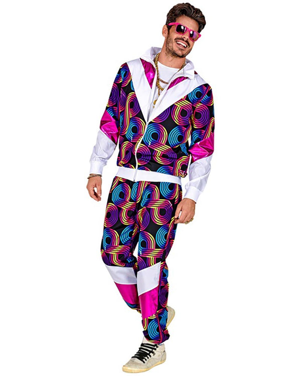 80s Disco Shell Suit Adults Costume