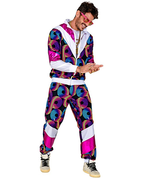 80s Disco Shell Suit Adults Costume