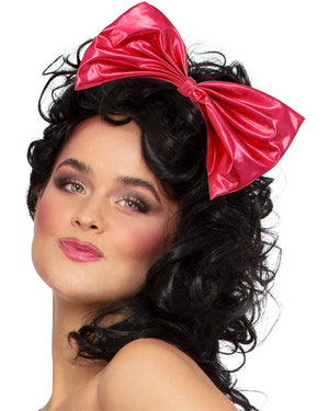 80s Metallic Pink Headband