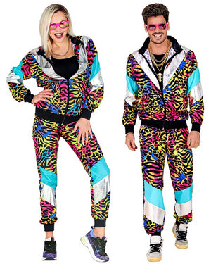 80s Party Animal Shell Suit Adults Costume