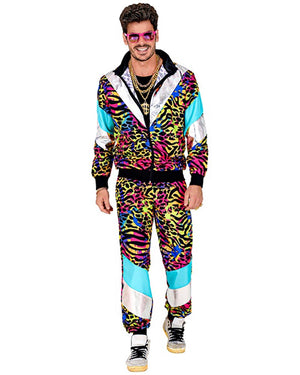 80s Party Animal Shell Suit Adults Costume