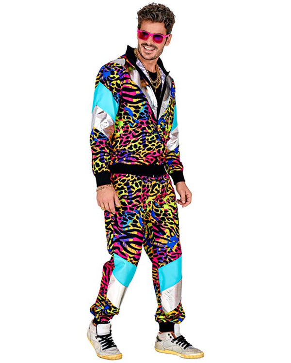 80s Party Animal Shell Suit Adults Costume