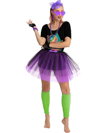 Totally 80s Complete Womens Costume