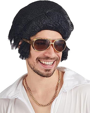 80s Rockstar Glasses and Necklace Set