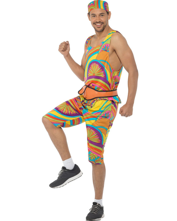 80s Work Out Guy Mens Costume