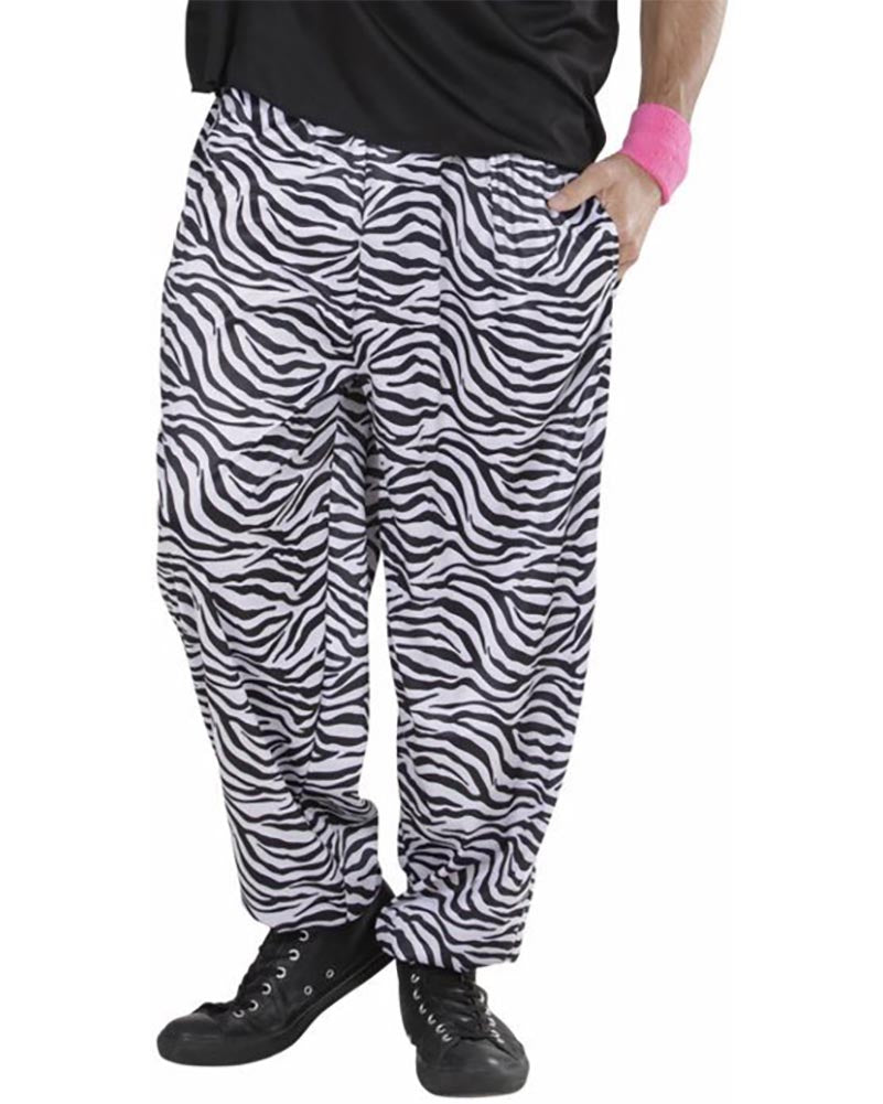 80s Zebra Baggy Pants