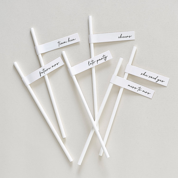 Hen Party Straws