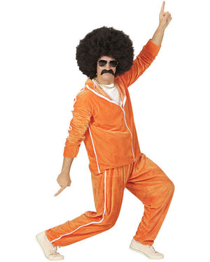 90s Chenille Tracksuit Adult Costume