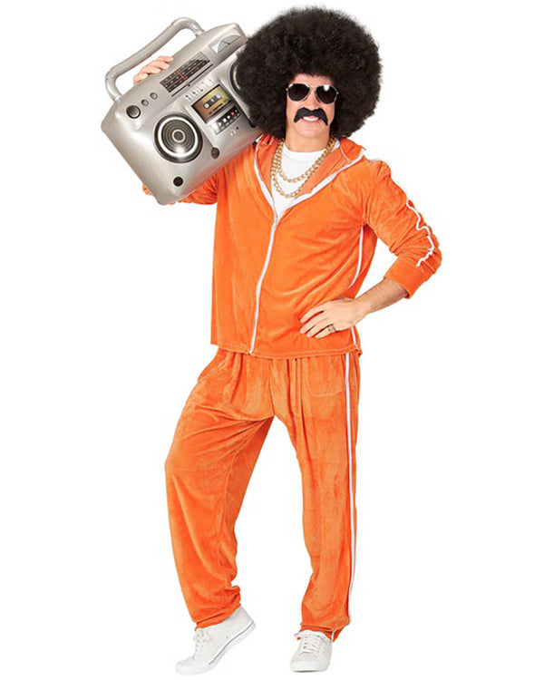 90s Chenille Tracksuit Adult Costume