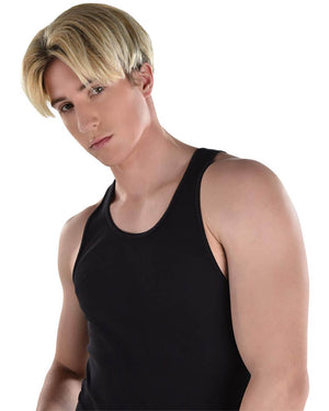 90s Heartthrob Short Blonde Wig