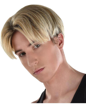 90s Heartthrob Short Blonde Wig