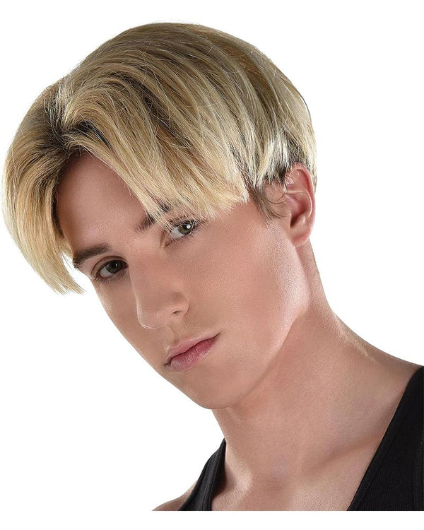 90s Heartthrob Short Blonde Wig