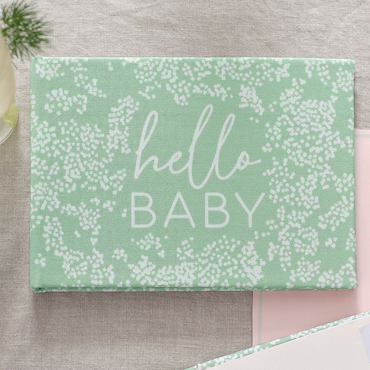 Floral Baby Photo Album
