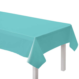 Paper Tablecover Robins Egg Blue 137cm x 274cm