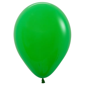 Sempertex 30cm Fashion Shamrock Green Latex Balloons 029 Pack of 25