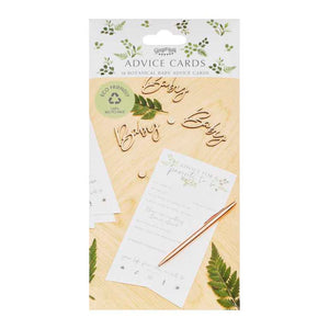 Botanical Baby Advice For The Parents Cards Pack of 10