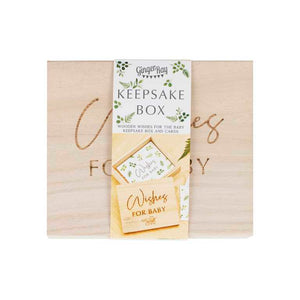 Botanical Baby Wishes For The Baby Advice Card