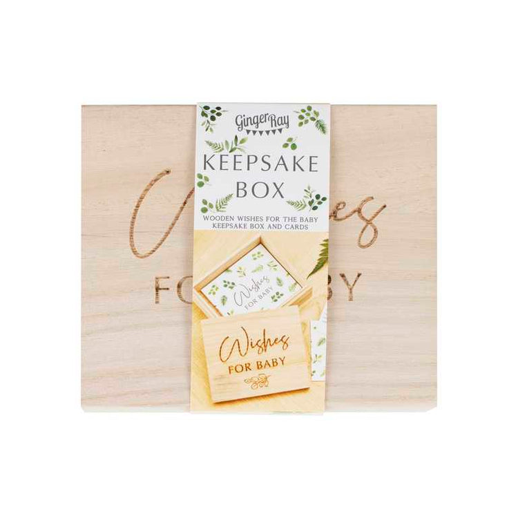 Botanical Baby Wishes For The Baby Advice Card