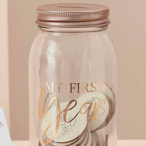 Baby in Bloom Memory Jar