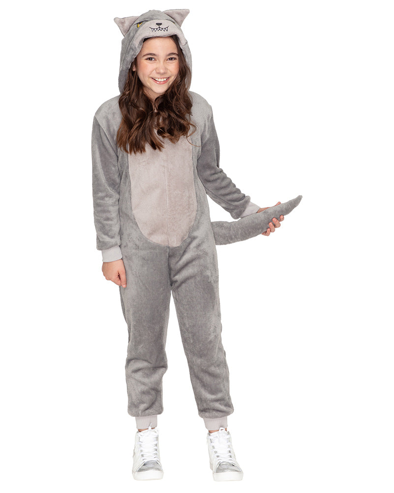 Big Bad Wolf Cosy Deluxe Kids Book Week Costume