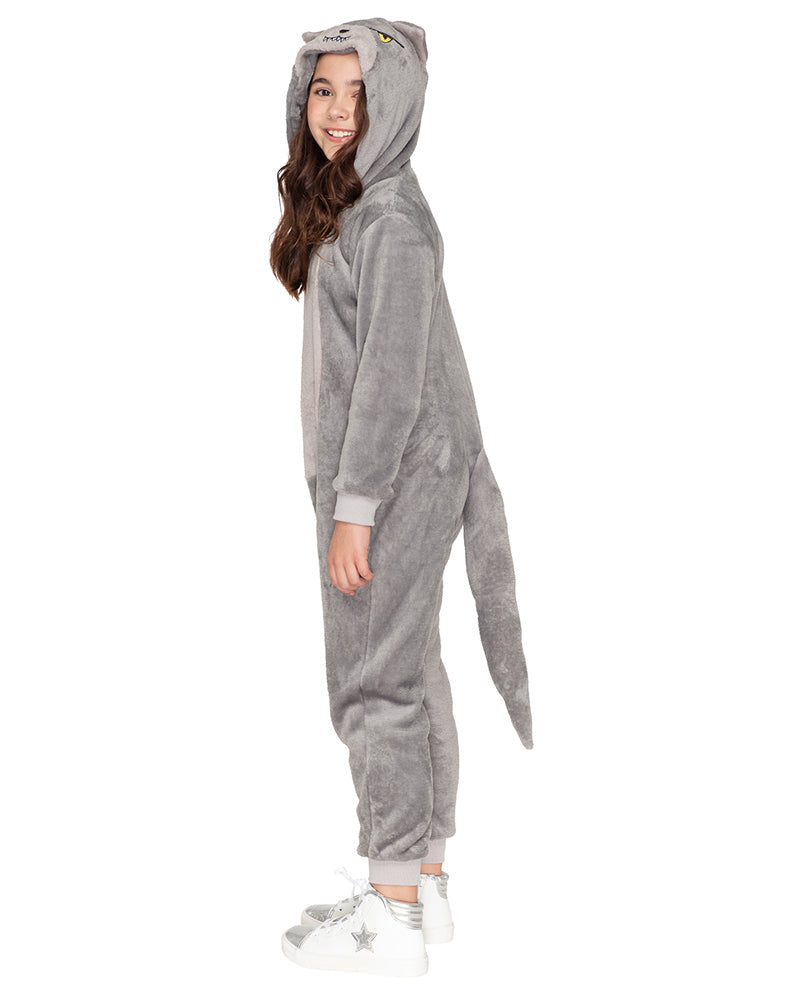 Big Bad Wolf Deluxe Kids Costume Jumpsuit