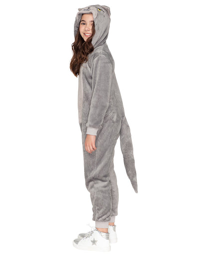 Big Bad Wolf Deluxe Kids Costume Jumpsuit