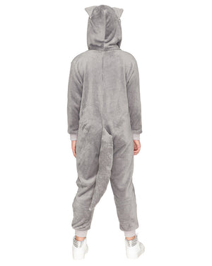 Big Bad Wolf Deluxe Kids Costume Jumpsuit