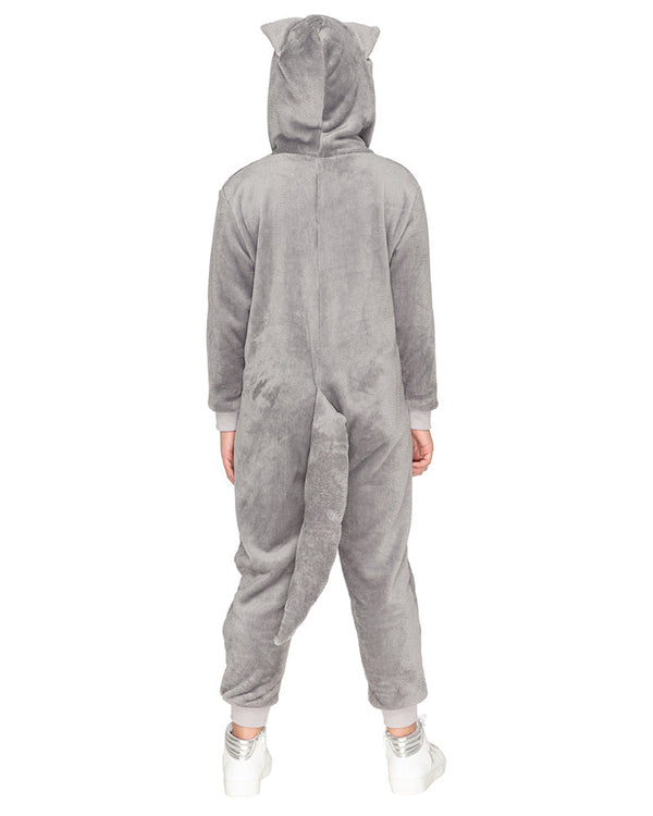 Big Bad Wolf Deluxe Kids Costume Jumpsuit