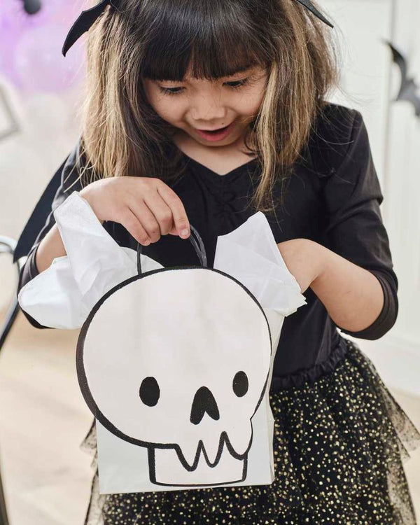 Boo Crew Skull Halloween Paper Party Bags