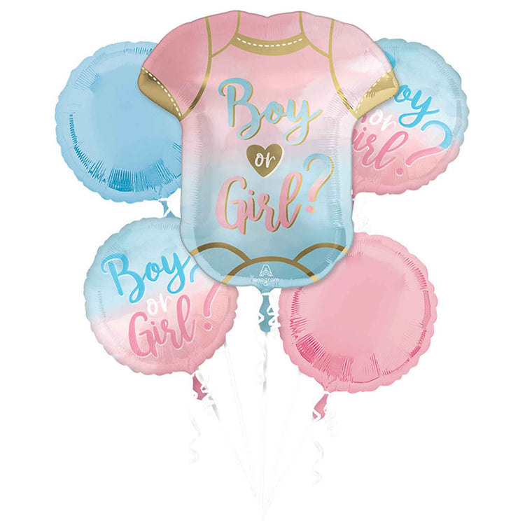 Bouquet The Big Reveal Foil Balloons
