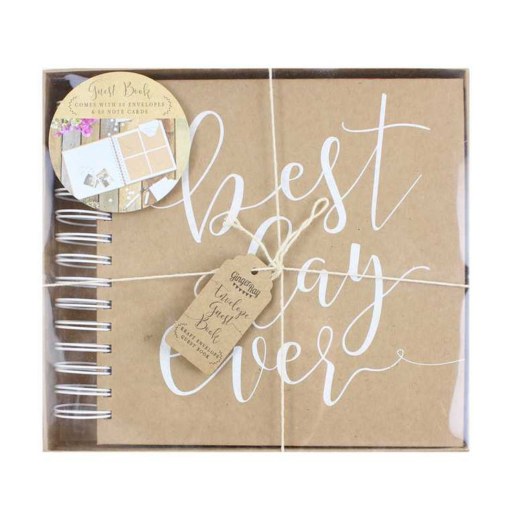 Rustic Country Guestbook Mini Pack of 80