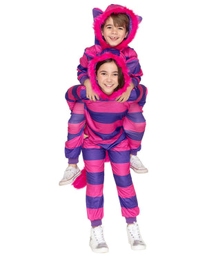 Cheshire Cat Deluxe Kids Costume Jumpsuit